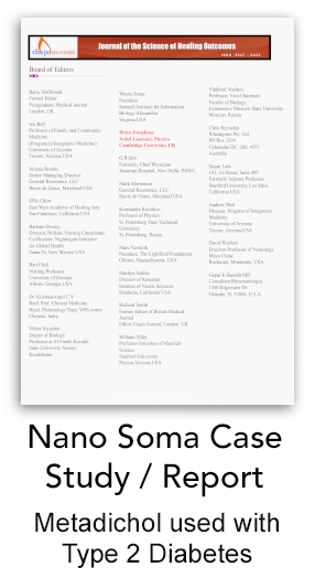 Nano Soma, Metadichol and Type 2 Diabetes - A case report